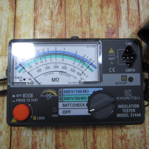 共立 絶縁抵抗計 モデル3144A【川崎店】