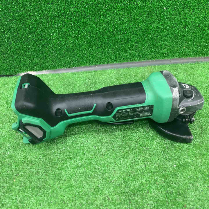 ★ハイコーキ(HIKOKI ※旧:日立工機) 100mmコードレスディスクグラインダ G3610DB(NN)【桶川店】