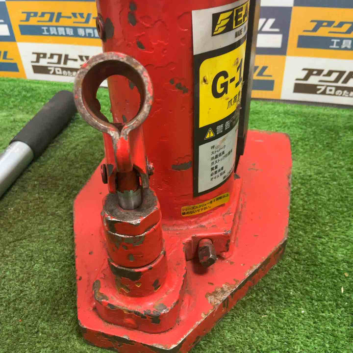 ◇イーグル(EAGLE) レバー回転・安全弁付爪つきジャッキ 爪能力5ｔ G-100【草加店】
