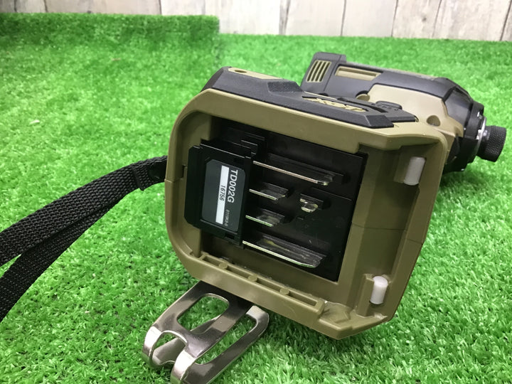★マキタ(makita) コードレスインパクトドライバー TD002GRDXO　バッテリーの充電１回【富山店】◇A