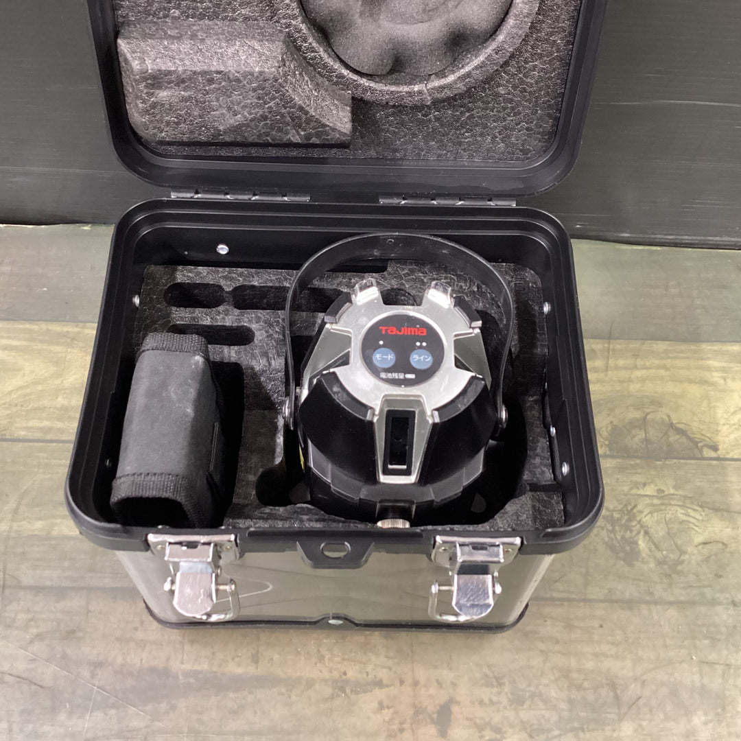 【中古品】 タジマ(Tajima) レーザー墨出し器 矩十字・横 ZEROB-KJY ブルーグリーン ZERO 簡易動作確認済み 【東大和店】