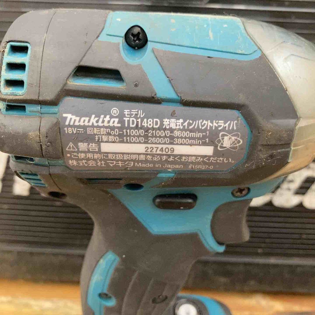 ★マキタ(makita) コードレスインパクトドライバー TD148DRTX【柏店】