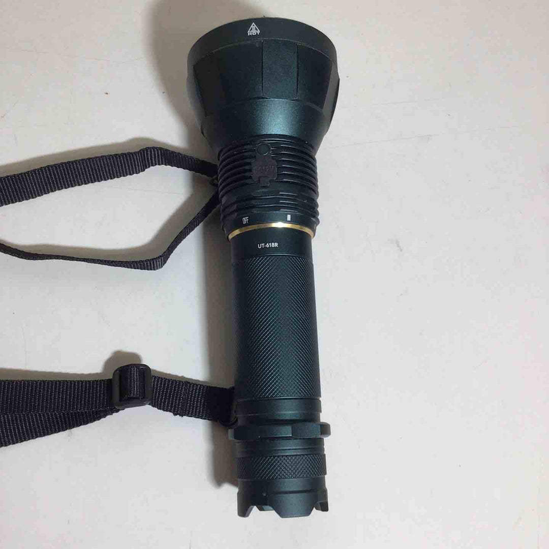 【シリ不明】ジェントス 充電式LEDフラッシュライト GENTOS UT-618R  充電器欠品 ライト 【戸田店】