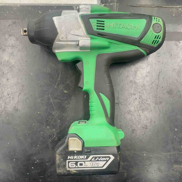 【中古・本体+バッテリ】 日立 18V コードレスインパクトレンチ WR18DSHL(NN) 1/2"(12.7mm)ドライブ 【桶川店】