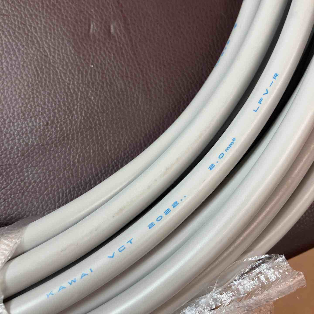 【未使用(店頭展示品)】KAWAI VCT 2.0mm 20M LFV-R 2022/2024(2芯・3芯) 2巻きセット【東大和店】