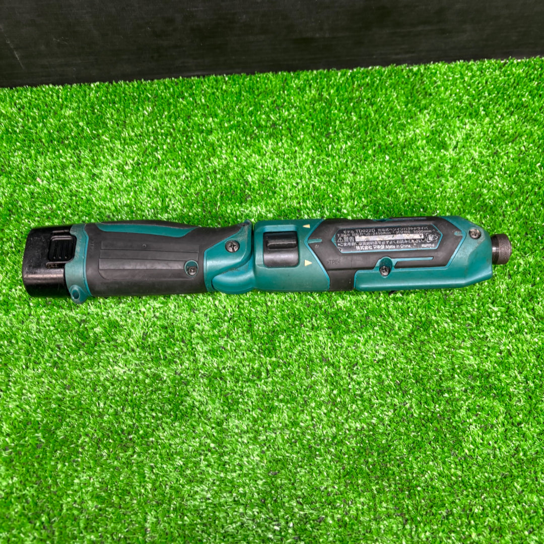 【中古品】マキタ(makita) コードレスペンインパクトドライバー TD022DZ BL0715×1【電材館越谷店】