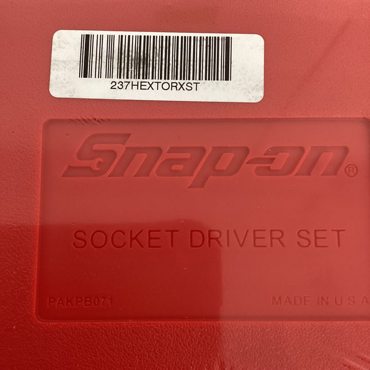 ◇Snap-on/スナップオン ソケットドライバーセット 37点 237HEXTORXST / PAKPB071【狭山】