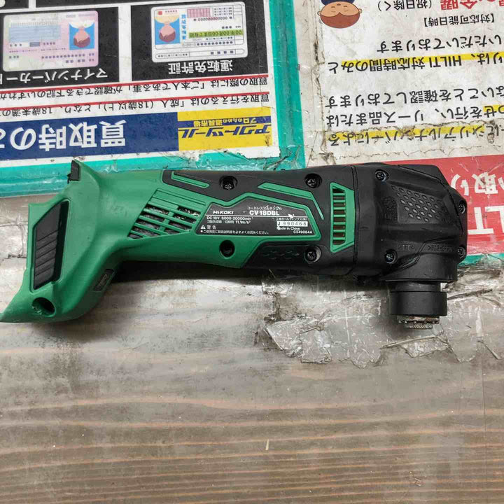 ★ハイコーキ(HIKOKI ※旧:日立工機)18V コードレスマルチツール CV18DBL(NN) 本体のみ OIS【戸田店】