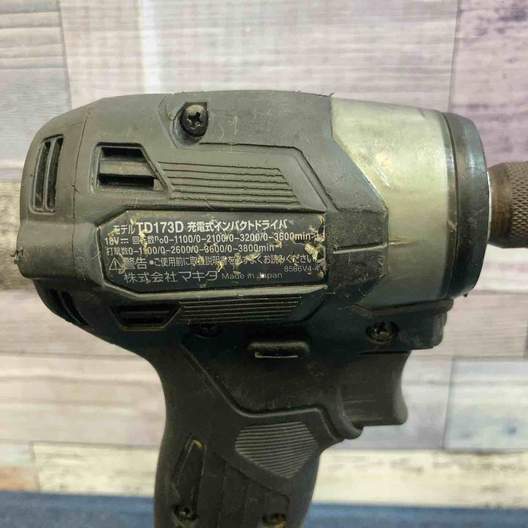 【中古品】★マキタ makita 18V コードレスインパクトドライバー TD173DRGXB【八潮店】