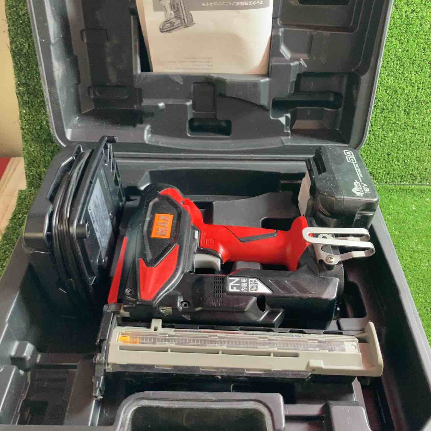 ☆マックス(MAX) コードレスフィニッシュネイラ TJ-35FN3-BC/1850A