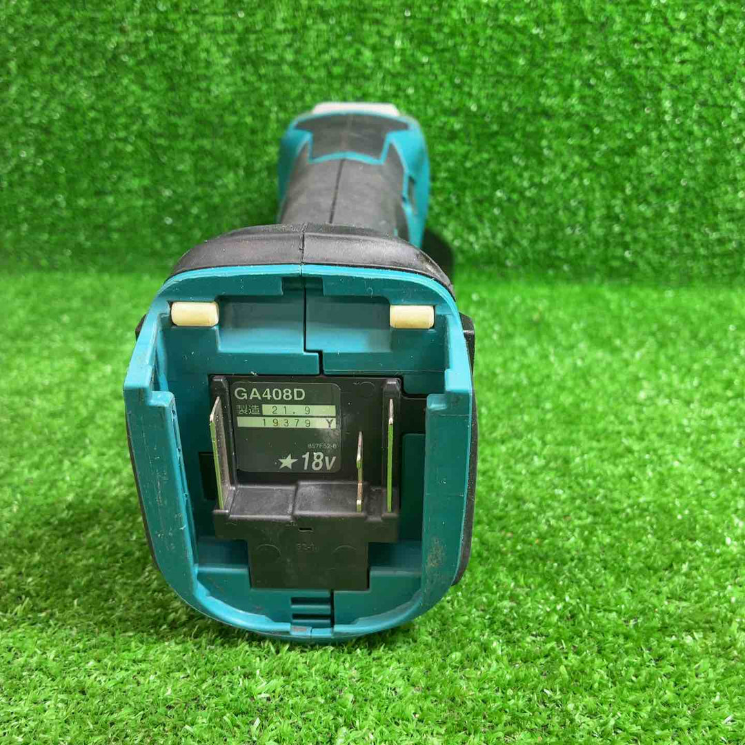 マキタ(makita) 100mmコードレスディスクグラインダ GA408DZ【藤沢店】