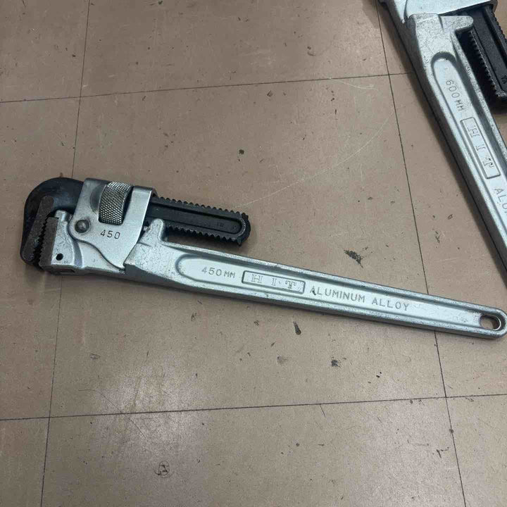 HIT アルミパイプレンチ600ｍｍ 450mm 300mm 3個セット 【草加店】