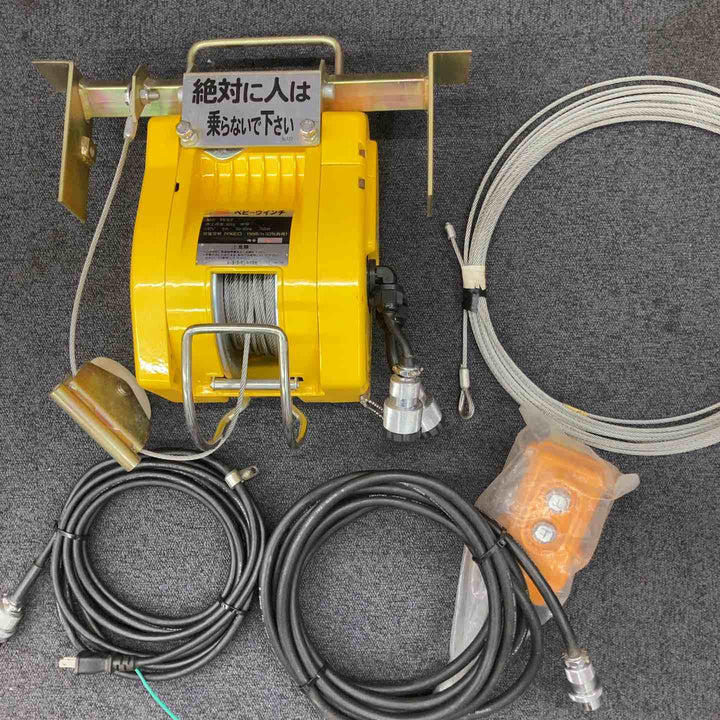 【美品】◇トーヨーコーケン(TKK) 電動ウインチ ベビーウインチ 荷揚げ機 TK62 60kg【柏店】