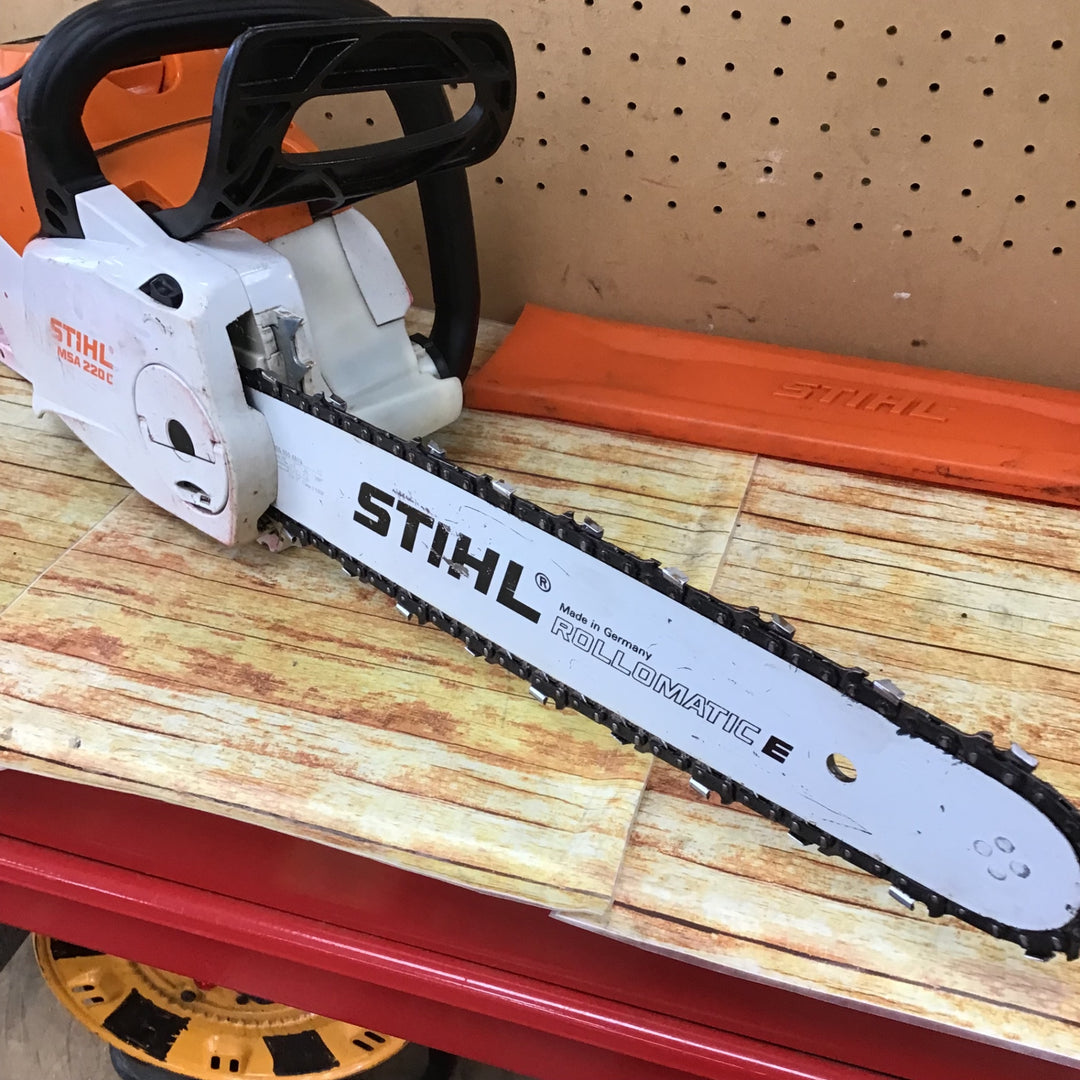 STIHL MSA 220C 35cm バッテリーチェンソー【川崎店】