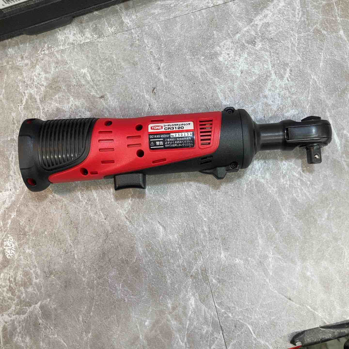 トネ (TONE) コードレスラチェットレンチ CR3120 14.4V 差込角9.5mm【八潮店】