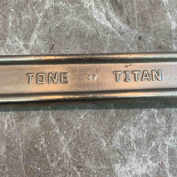 ◇TONE トルシャーボルト チタンメガネレンチ M20【八潮店】