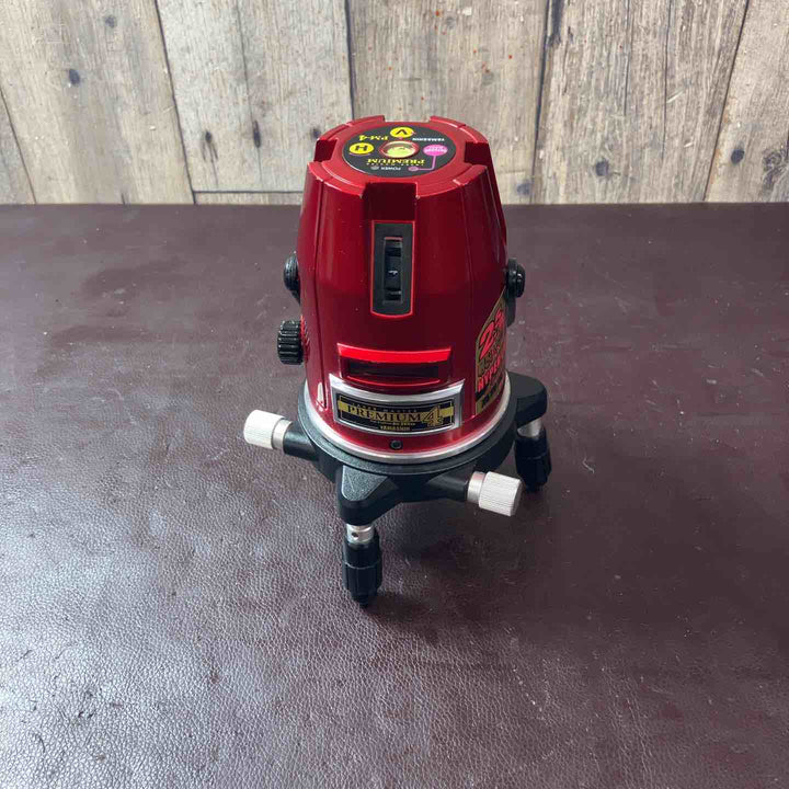 【中古品】 山真製鋸(YAMASHIN) レーザー墨出し器 PM-4 矩・横 【東大和店】
