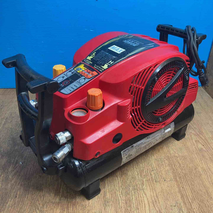 【現状品】★マックス(MAX) エアコンプレッサー AK-HL1250E_レッド 動作良好♪※備考欄参照※【岩槻店】