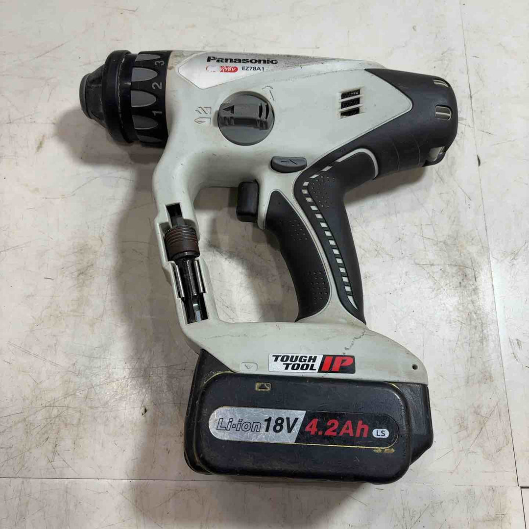★パナソニック(Panasonic) コードレスマルチハンマドリル EZ78A1LS2G-H【川口店】