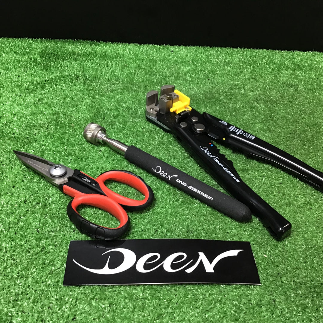 【中古品】 DEEN(ディーン) プライヤー・モンキー・ニッパー・ストリッパー・ハサミ・ピックツールセット 10本セット【岩槻店】