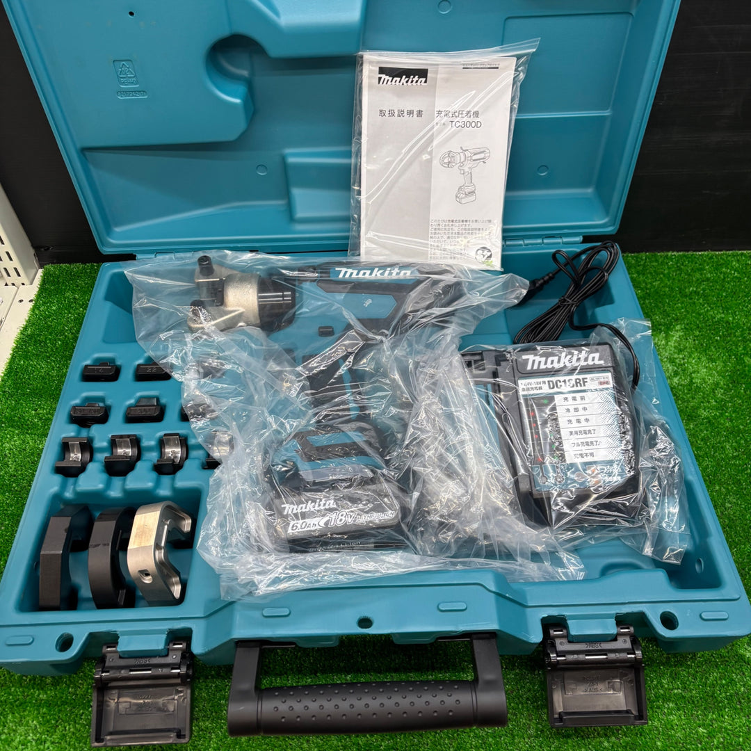 【未使用品】マキタ(makita) コードレス圧着機 TC300DRG【電材館越谷店】