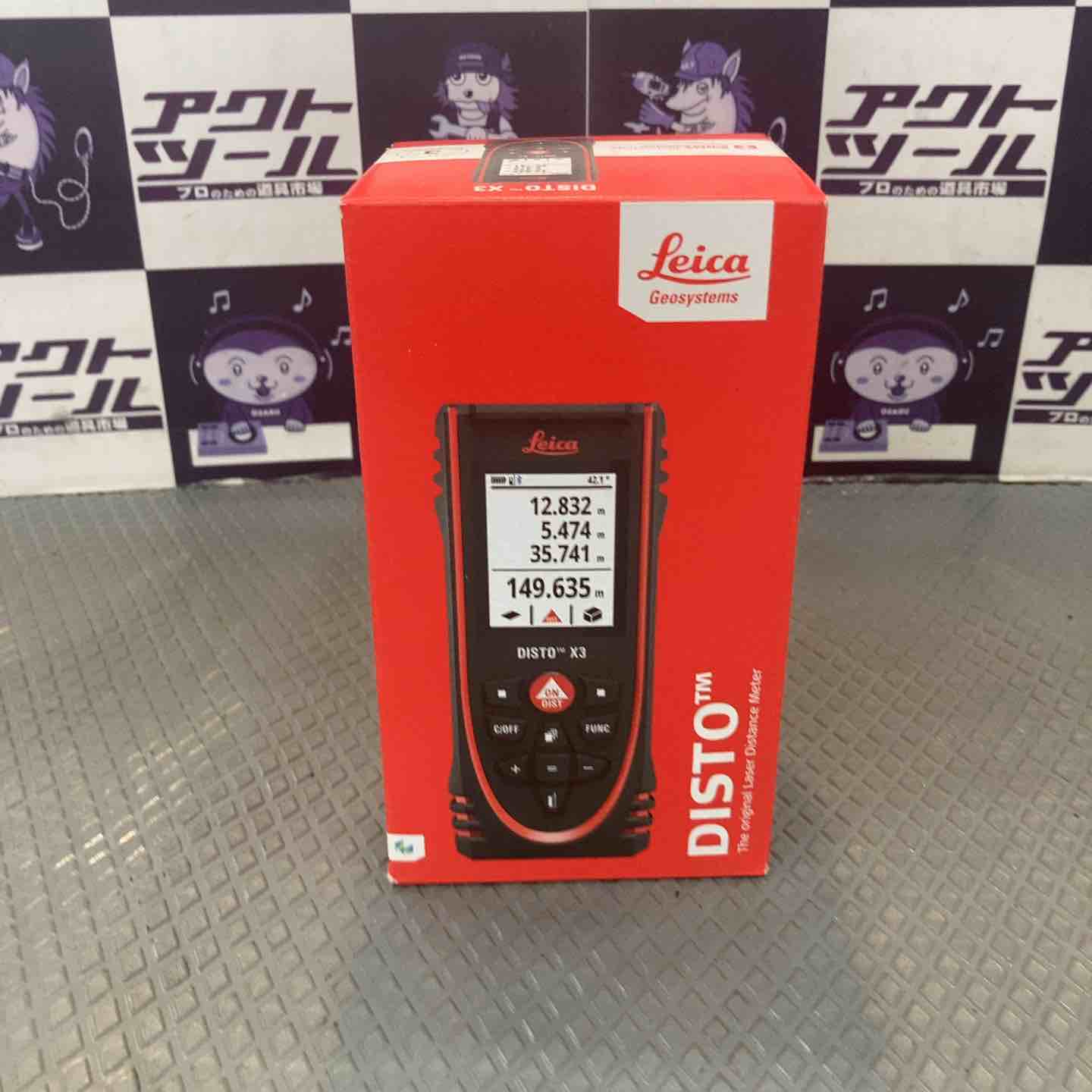 【未使用品】ライカ(Leica) レーザー距離計 Leica DISTO(ライカ ディスト) X3 PSC認定取得 日本正規品 DISTO-X3【所沢店】 未使用品】ライカ(Leica) レーザー距離計 Leica DISTO(ライカ ディスト