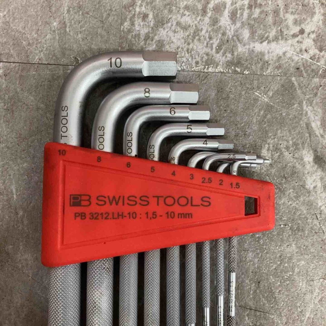 スイスツール SWISS TOOLS ボール付ロング六角レンチセット PB3212.LH-10 1.5-10mm【八潮店】