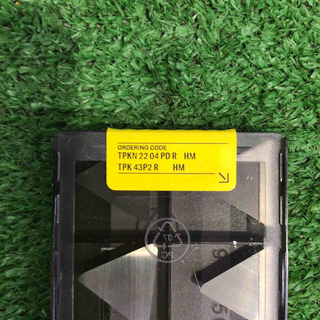 【お得なセット！】サンドビック フライスカッター用チップ HM TPKN2204PDR HM [10個分]【町田店】