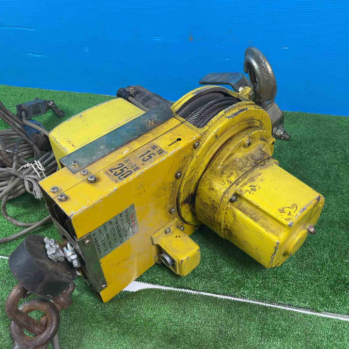 ◇トーヨーコーケン(TKK) 電動ウインチ(ワイヤー) ベビーホイスト  BH-815【岩槻店】