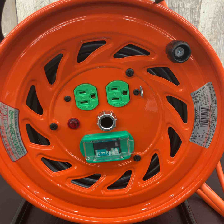 【中古美品】日動 電工ドラム びっくリール 100V アース漏電しゃ断器付 30m RNDEB30S【東大和店】