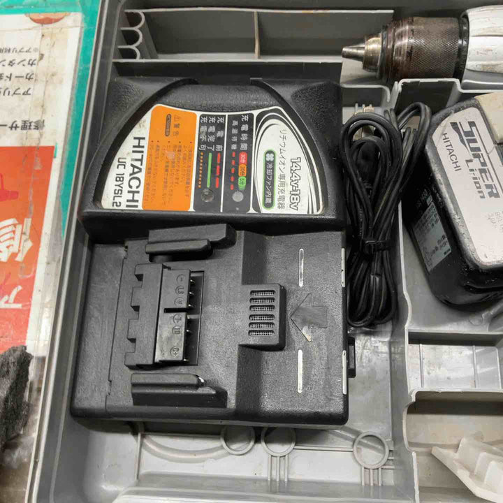 ★ハイコーキ(HIKOKI ※旧:日立工機) コードレス振動ドリルドライバー DV14DBL(2LLCK)(L)【戸田店】