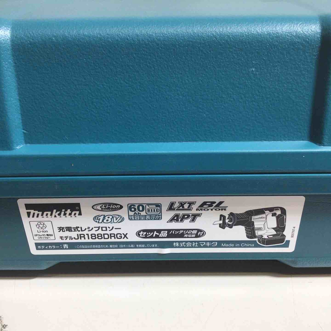 ★マキタ(makita) コードレスレシプロソー JR188DRGX【戸田店】