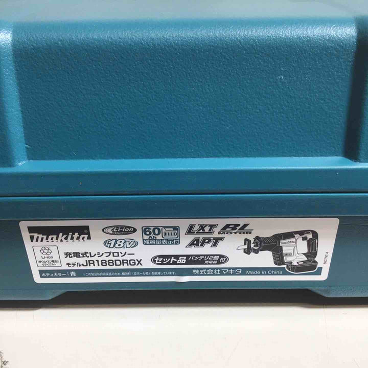 ★マキタ(makita) コードレスレシプロソー JR188DRGX【戸田店】