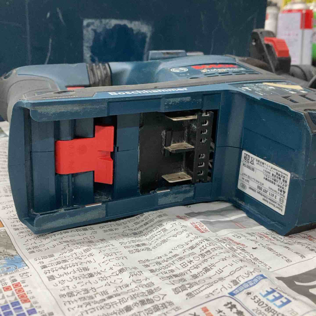 【中古品】★ボッシュ(BOSCH) コードレスハンマドリル GBH36VF-PLUS　36V4Ahバッテリー2個　充電器付属【戸田店】