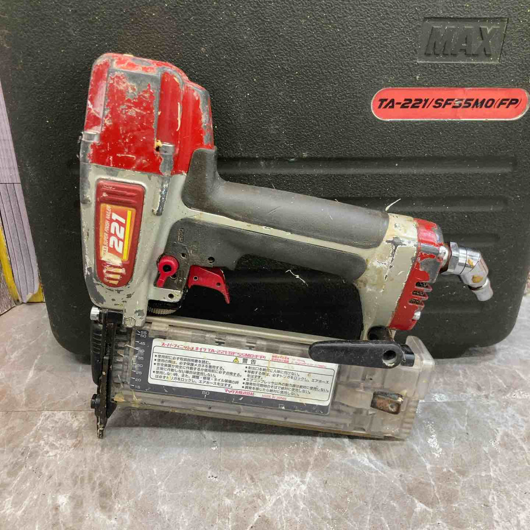 ★マックス(MAX) 常圧フィニッシュネイラ TA-221/SF55M0(FP)【八潮店】