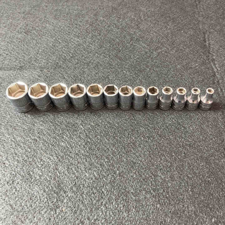 【中古品】Snap-on(スナップオン) TM830 1/4 ラチェットハンドル ソケット 17点セット【東大和店】