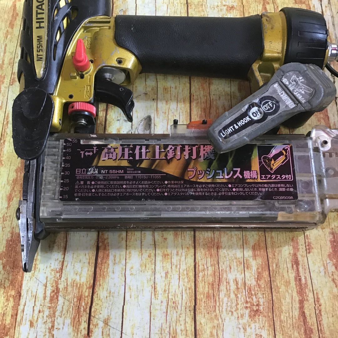 〇ハイコーキ(HIKOKI ※旧:日立工機) 高圧フィニッシュネイラ NT55HM【川崎店】