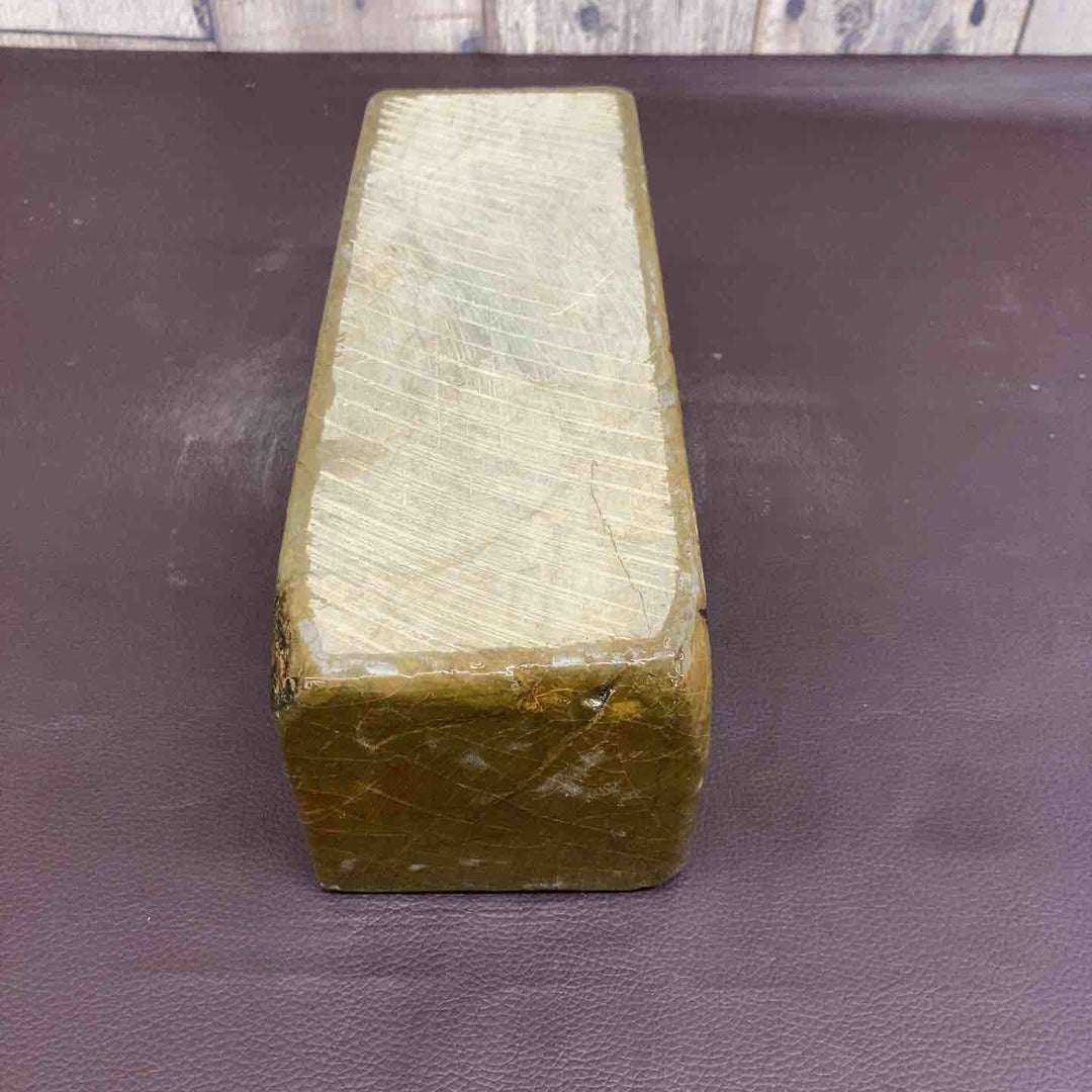 【超希少】 【未使用品】 天然砥石 産地不明 重量約5.0Kg 長さ約260mmｘ幅約95mmｘ高さ約85mm 番手細かめ 若狭田村山？ 京都正本山？ 【東大和店】