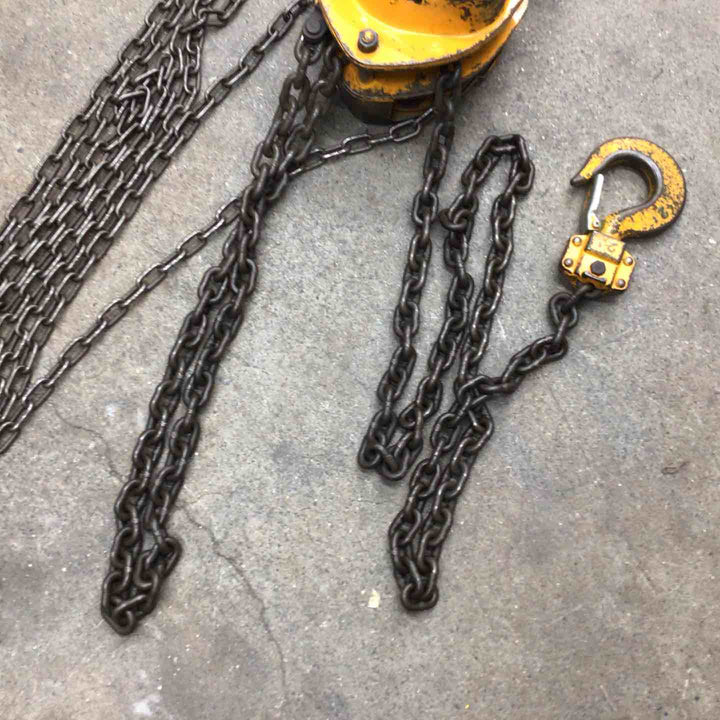 【中古品】◇キトー(KITO) M3 チェーンブロック 2TON CB020【八潮店】