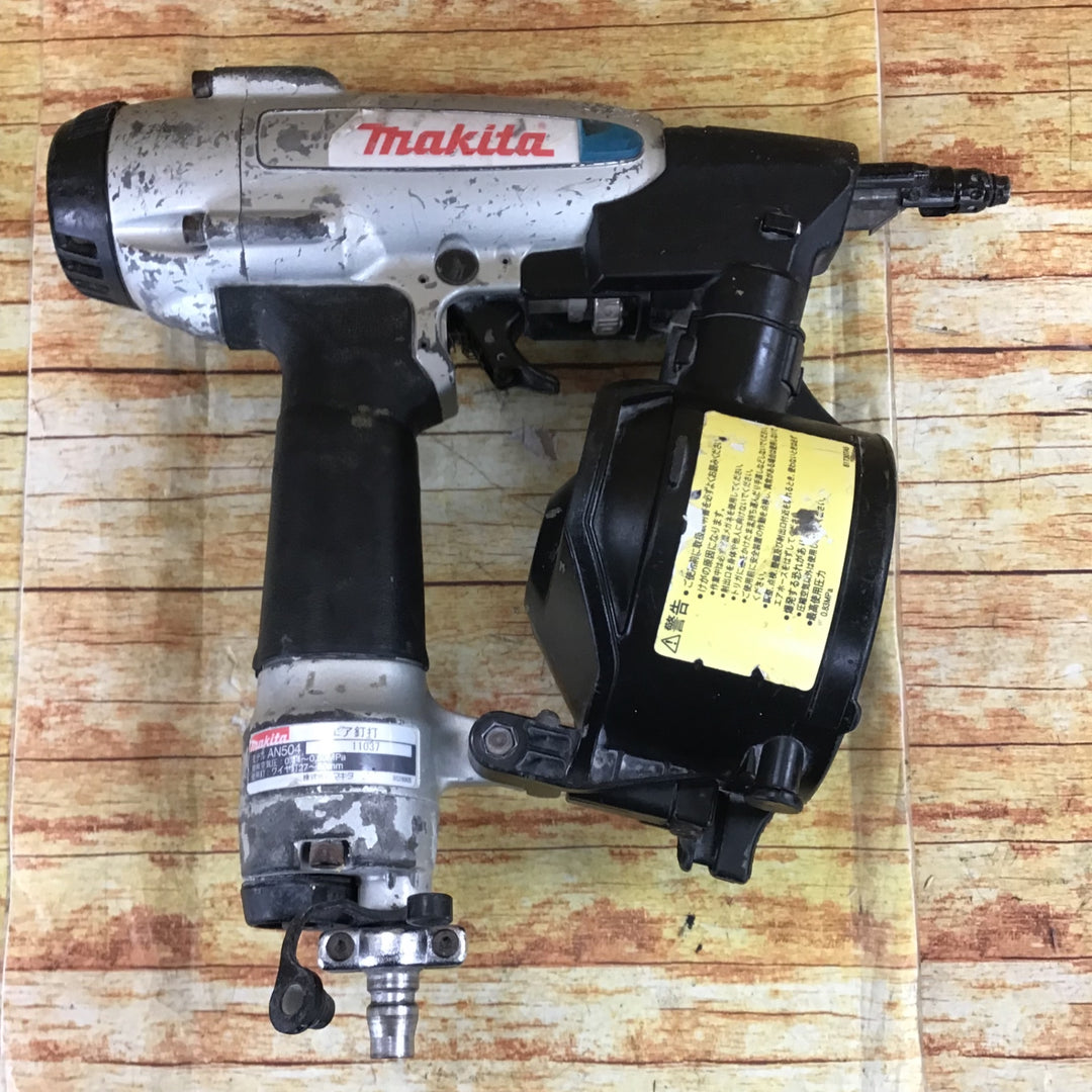 マキタ ロール釘打(コイルネイラ) AN504【川崎店】