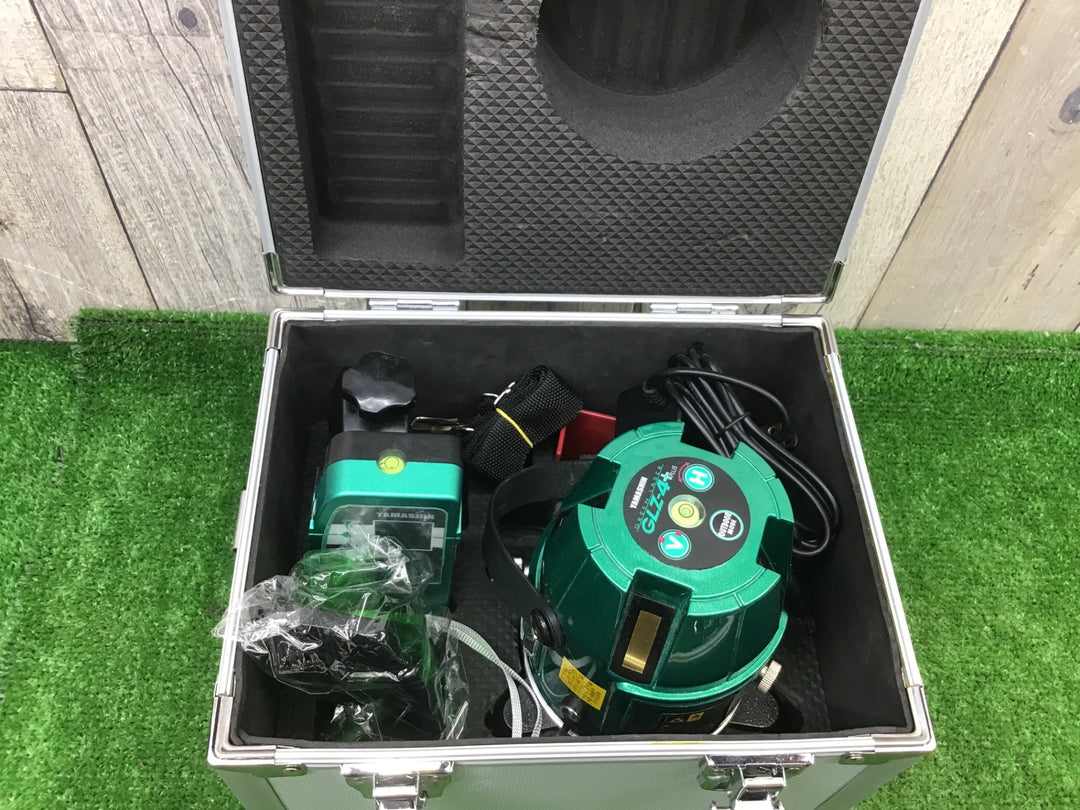 ◇山真製鋸(YAMASHIN)  グリーンレーザー墨出し器 GLZ-4+【富山店】◇SC