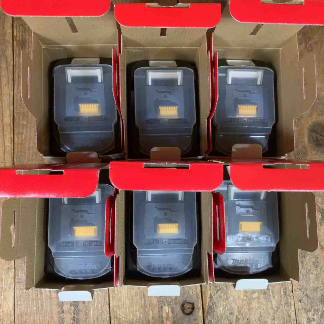 【まとめ売り】純正品 マキタ(makita) リチウムイオンバッテリー 18V/6.0Ah BL1860B　6個セット　まとめ売り【所沢店】