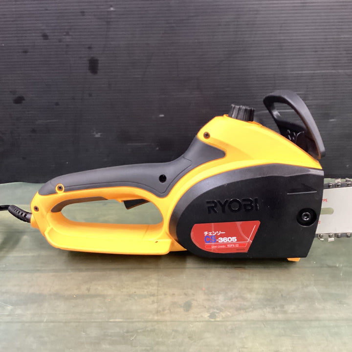 〇 リョービ(RYOBI) チェンソー CS-3605 616401A 【東大和店】