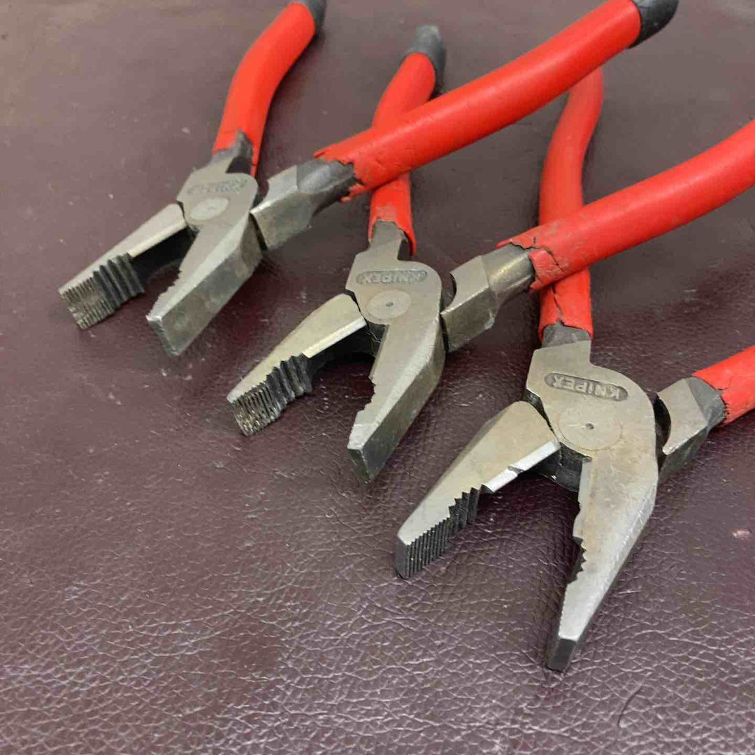 【中古品】 クニペックス (KNIPEX) 強力型ペンチ 0201-225 0201-200 計3本 【東大和店】
