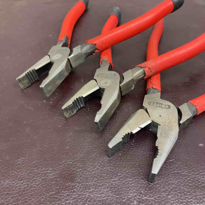 【中古品】 クニペックス (KNIPEX) 強力型ペンチ 0201-225 0201-200 計3本 【東大和店】
