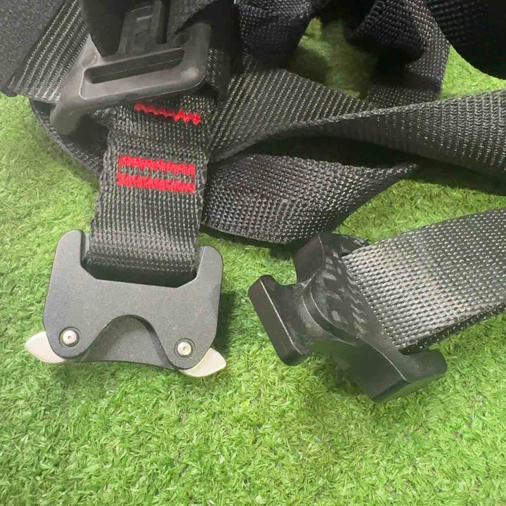 □タジマ(Tajima) ハーネスGS＋平ロープダブルランヤードL1セット 黒 Lサイズ A1GSLFR-WL1BK【町田店】