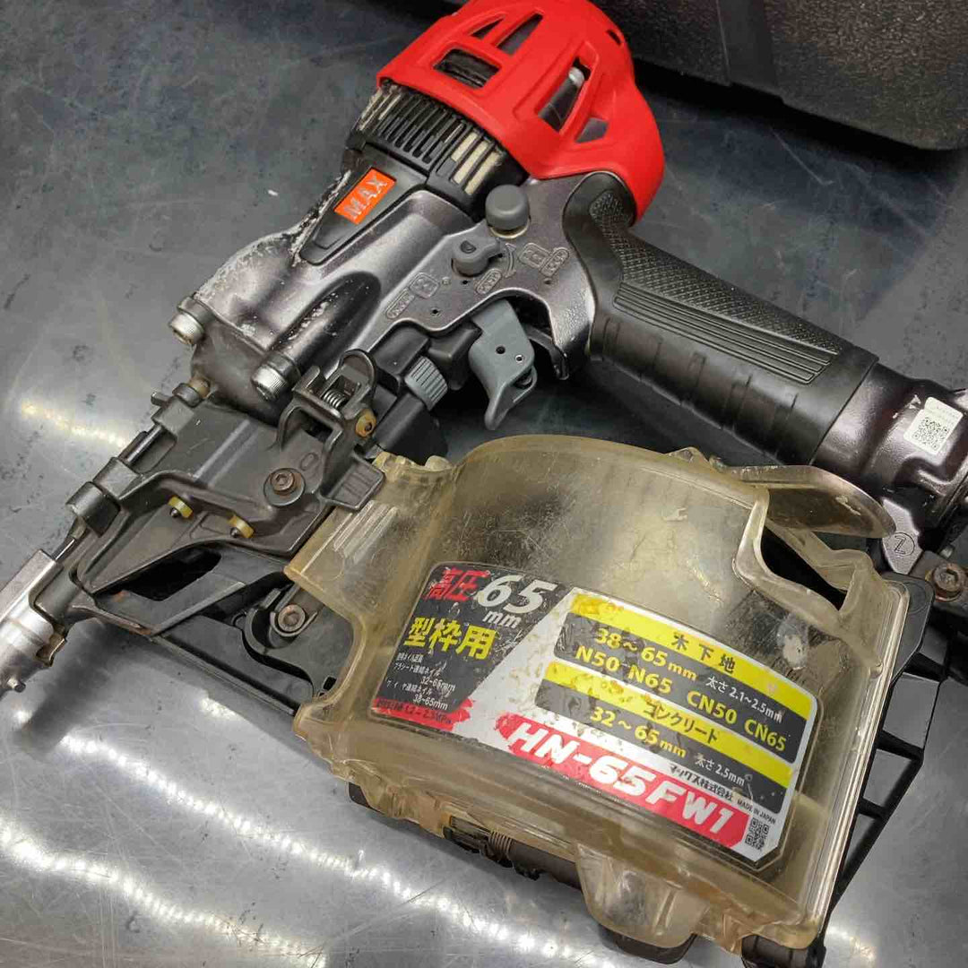 ★マックス(MAX) 高圧エア釘打ち機 HN-65FW1【川越店】
