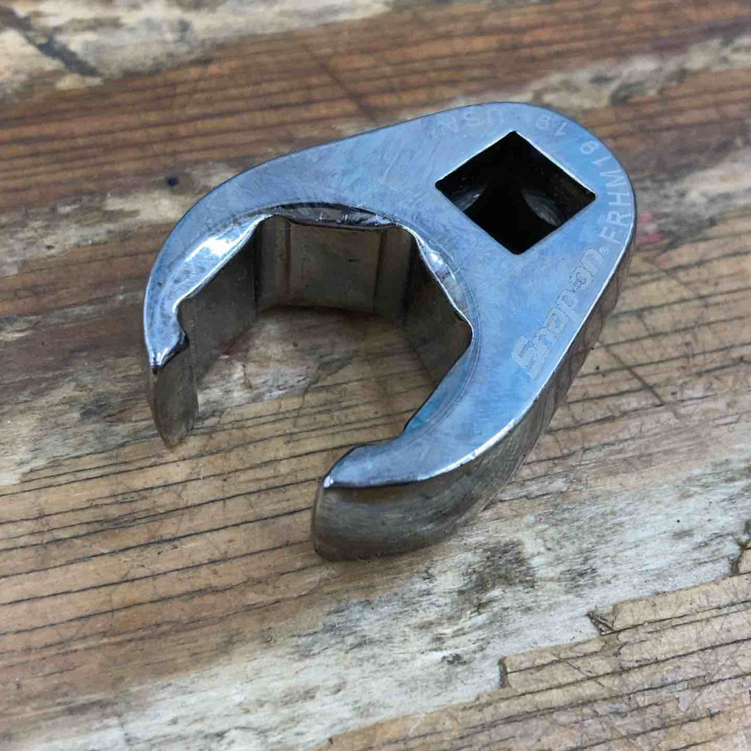 【中古品】▲スナップオン(Snap-on) フレアナットレンチ クローフットレンチ 10個セット FRHM19～10 3/8sq FRHM【柏店】