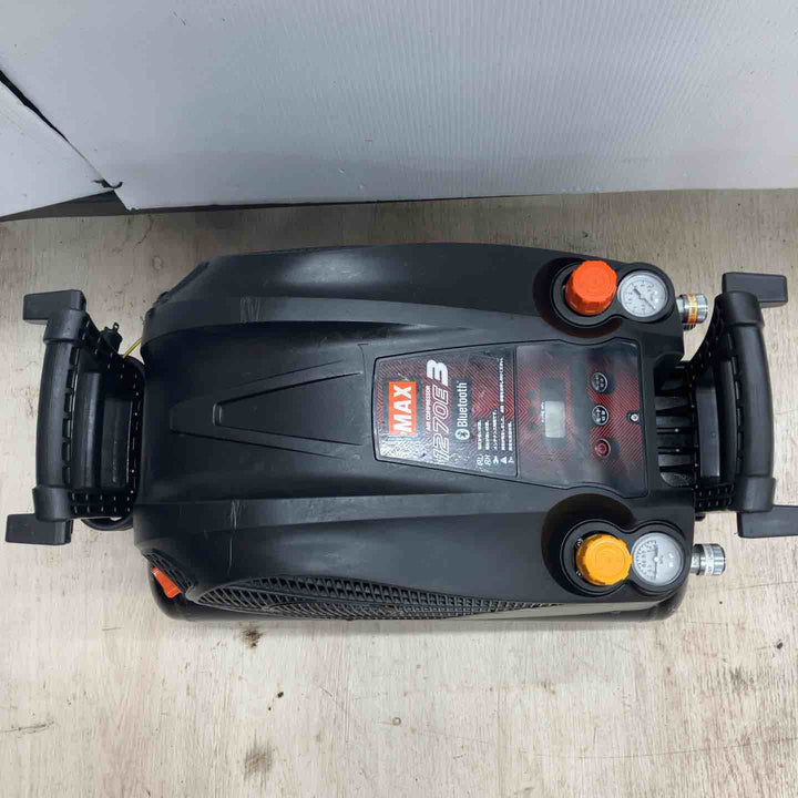 ★マックス(MAX) エアコンプレッサー AK-HL1270E3_ブラック【川越店】