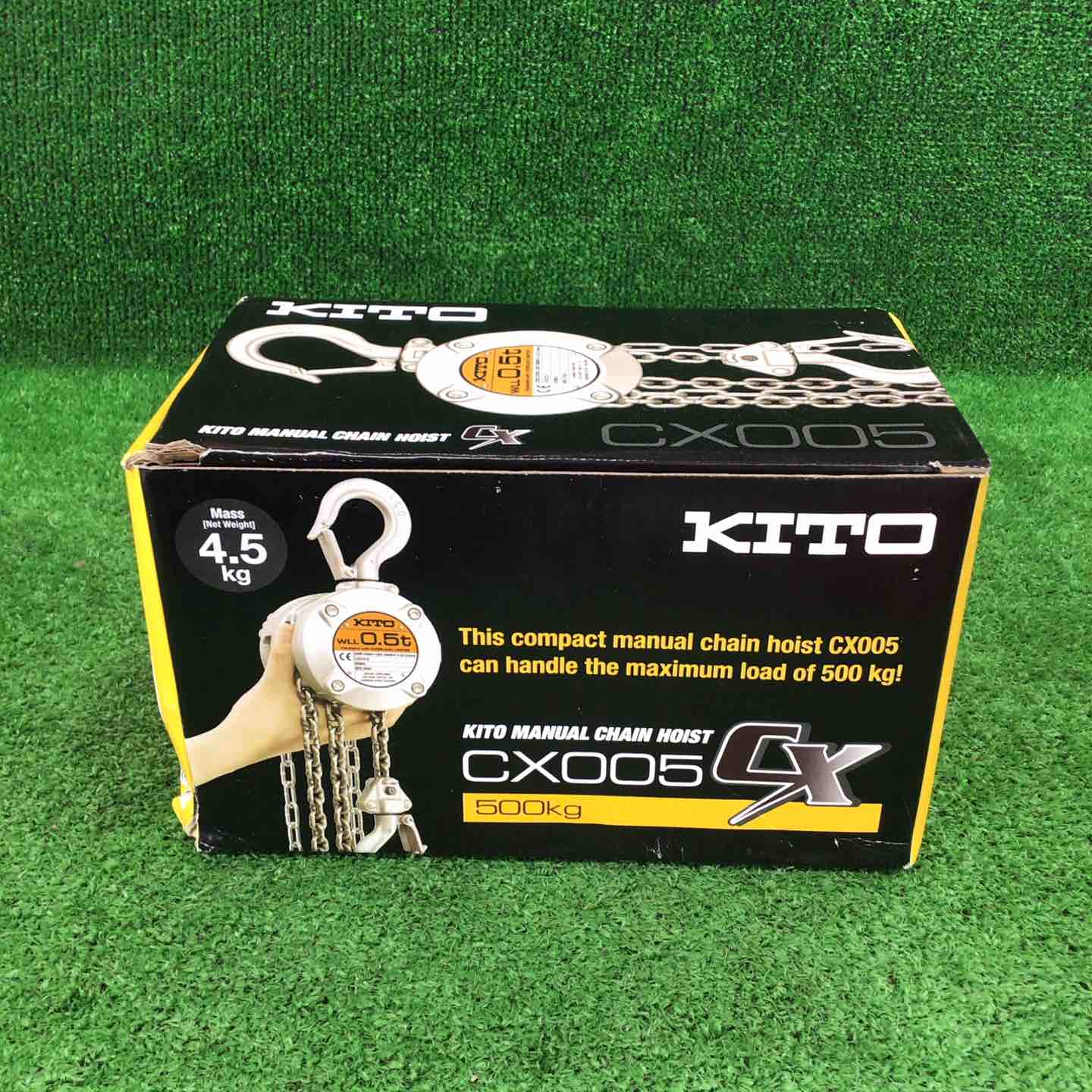 ☆KITO(キトー) チェーンブロック CX005 (CX1A)【川崎店】 – アクト